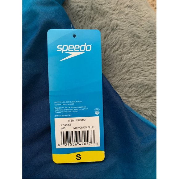 New!!! Speedo Womens Ultraback One Piece Keyhole Racerback Moderate Cut Swimsuit - Picture 6 of 6